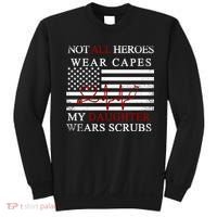 Not All Heroes Wear Capes American Nurses Sweatshirt thumb 0