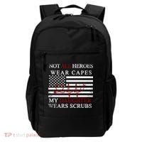 Not All Heroes Wear Capes American Nurses Backpack thumb 0