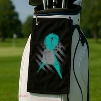 Not All Pain Is Physical Golf Towel thumb 2