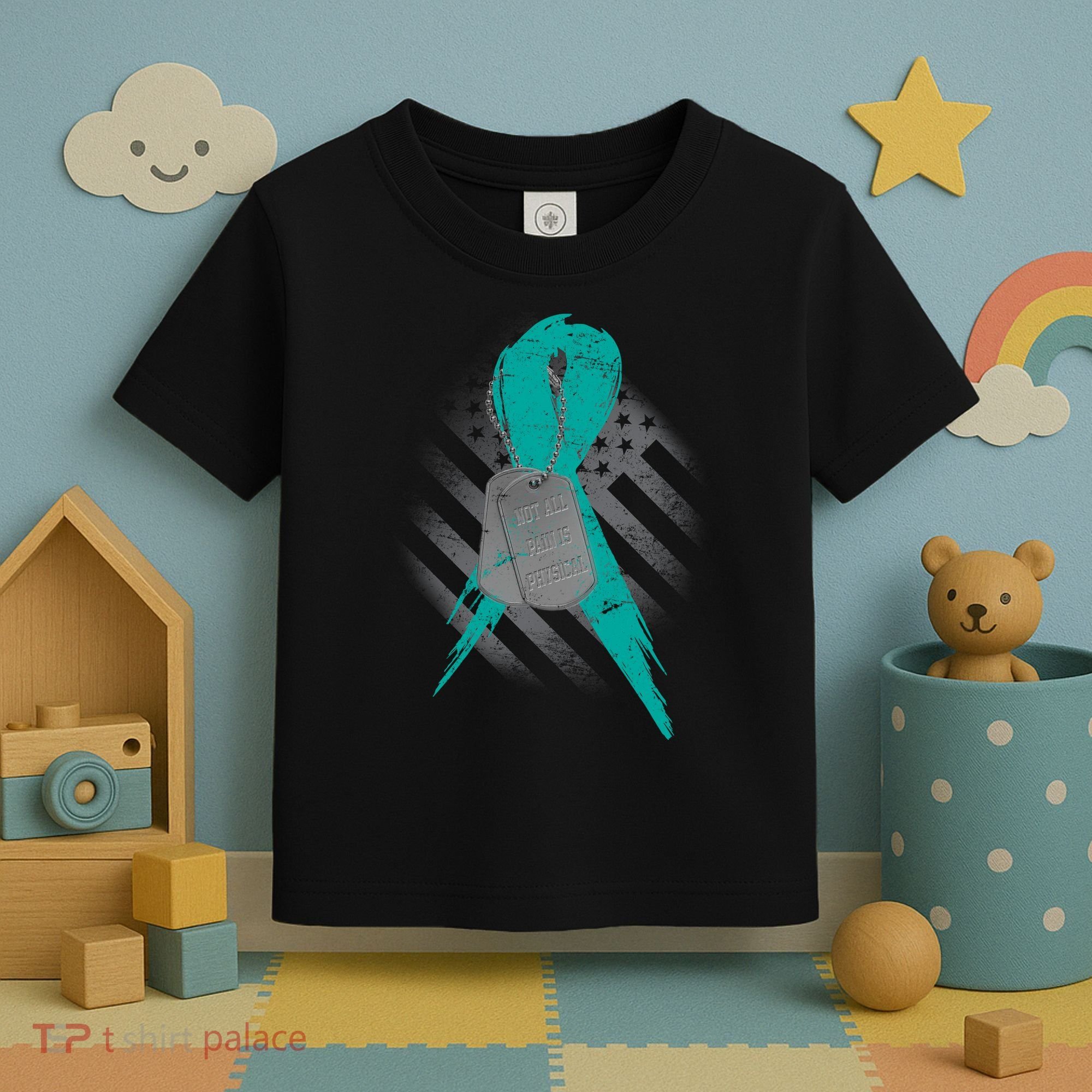 Not All Pain Is Physical Toddler T-Shirt