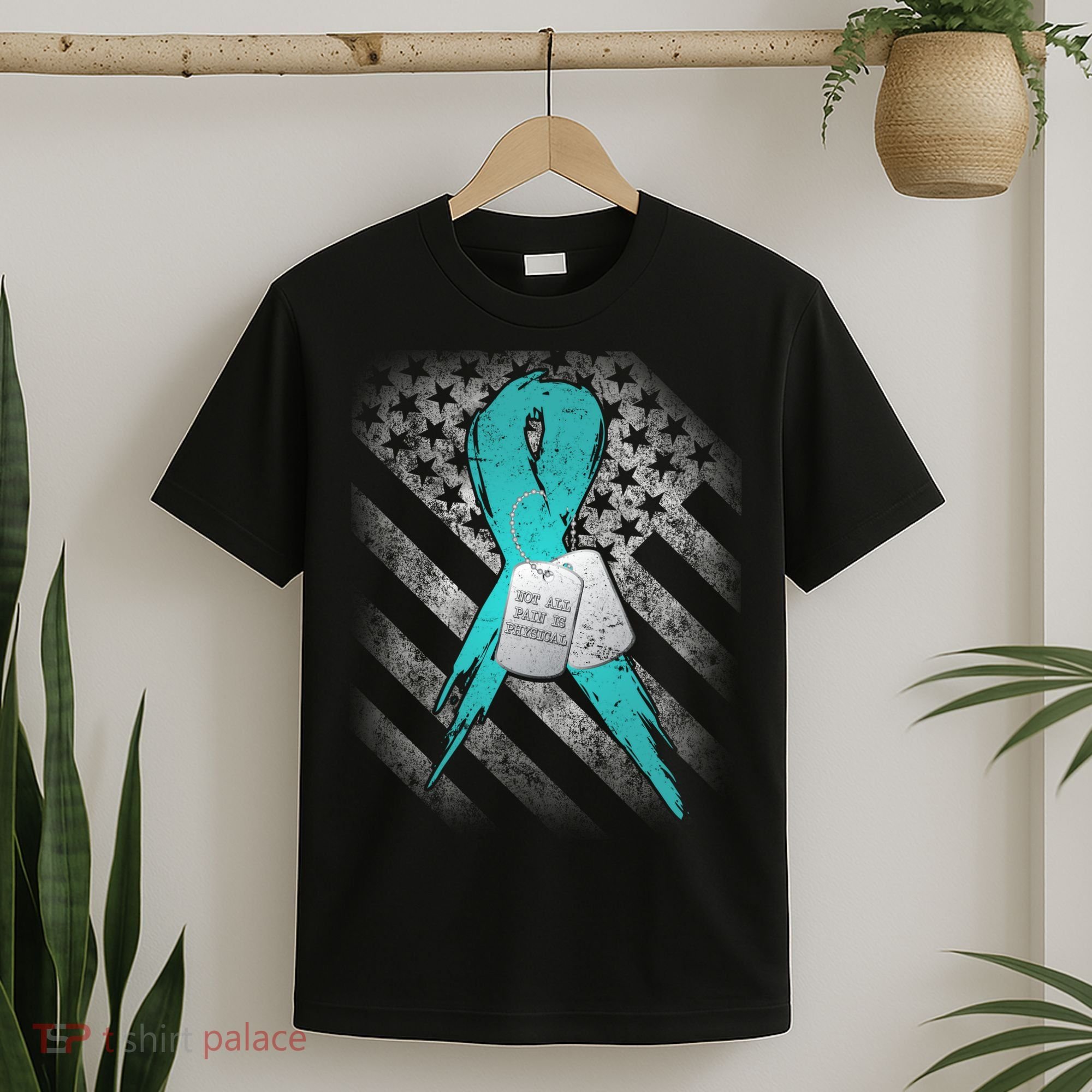 Not All Pain is Physical PTSD Awareness T-Shirt