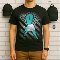 Not All Pain is Physical PTSD Awareness T-Shirt thumb 6