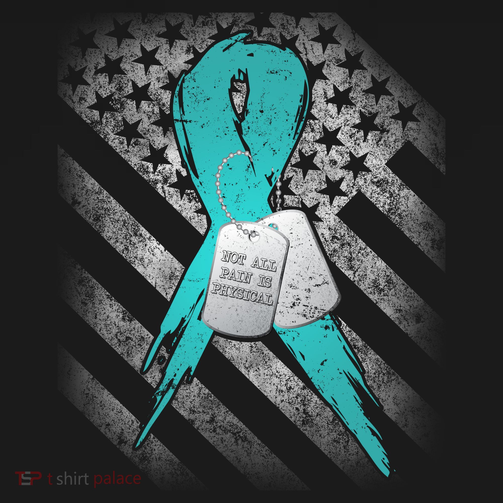 Not All Pain is Physical PTSD Awareness T-Shirt