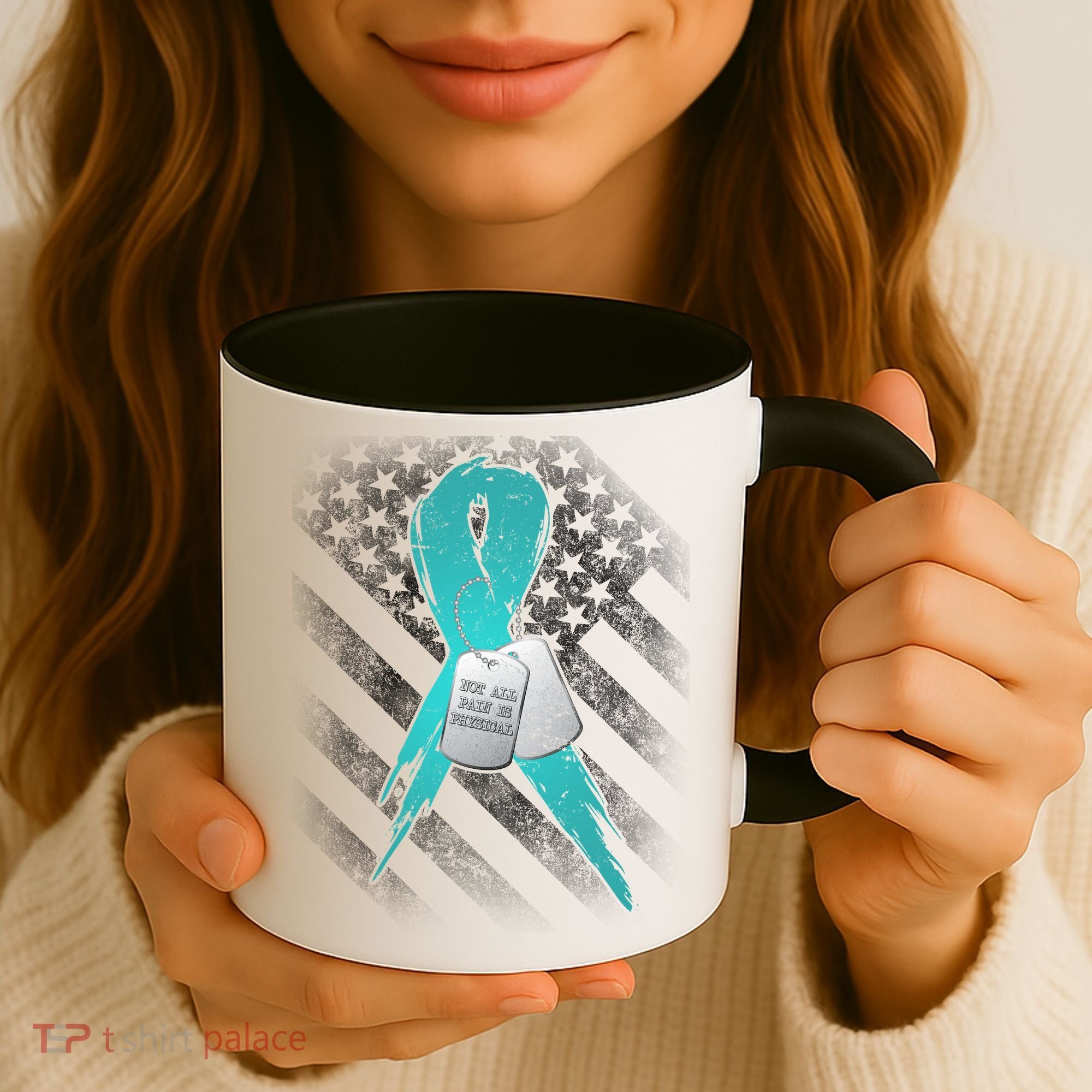 Not All Pain is Physical PTSD Awareness Coffee Mug