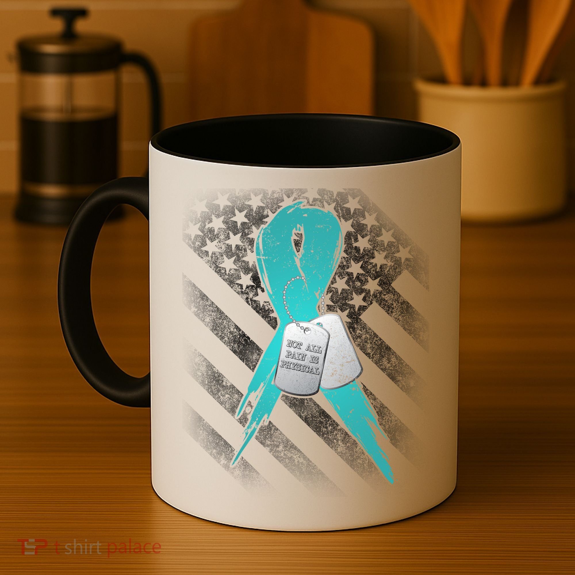 Not All Pain is Physical PTSD Awareness Coffee Mug