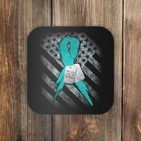 Not All Pain is Physical PTSD Awareness Coaster thumb 0