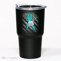 Not All Pain is Physical PTSD Awareness Tumbler thumb 0