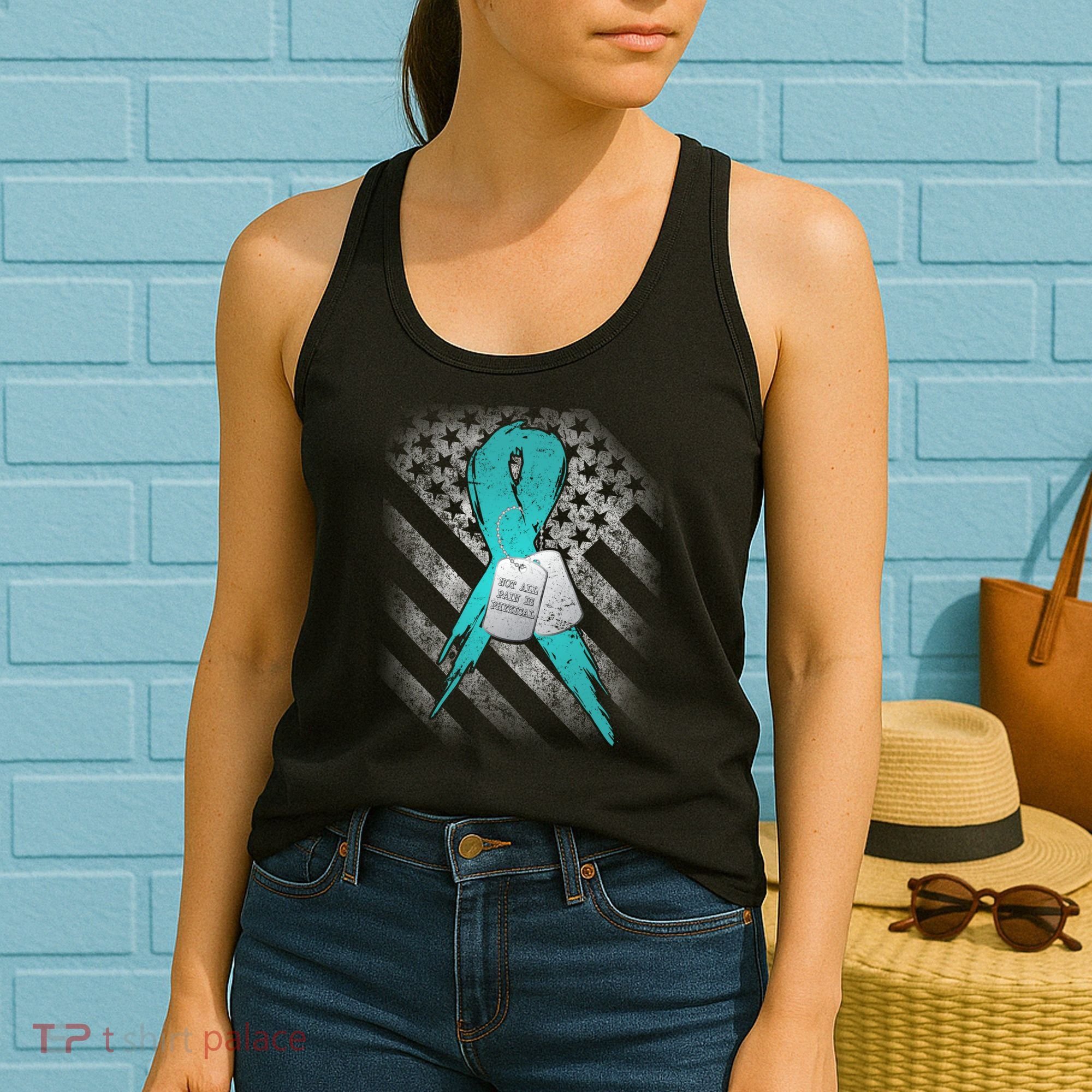Not All Pain is Physical PTSD Awareness Women's Tank Top