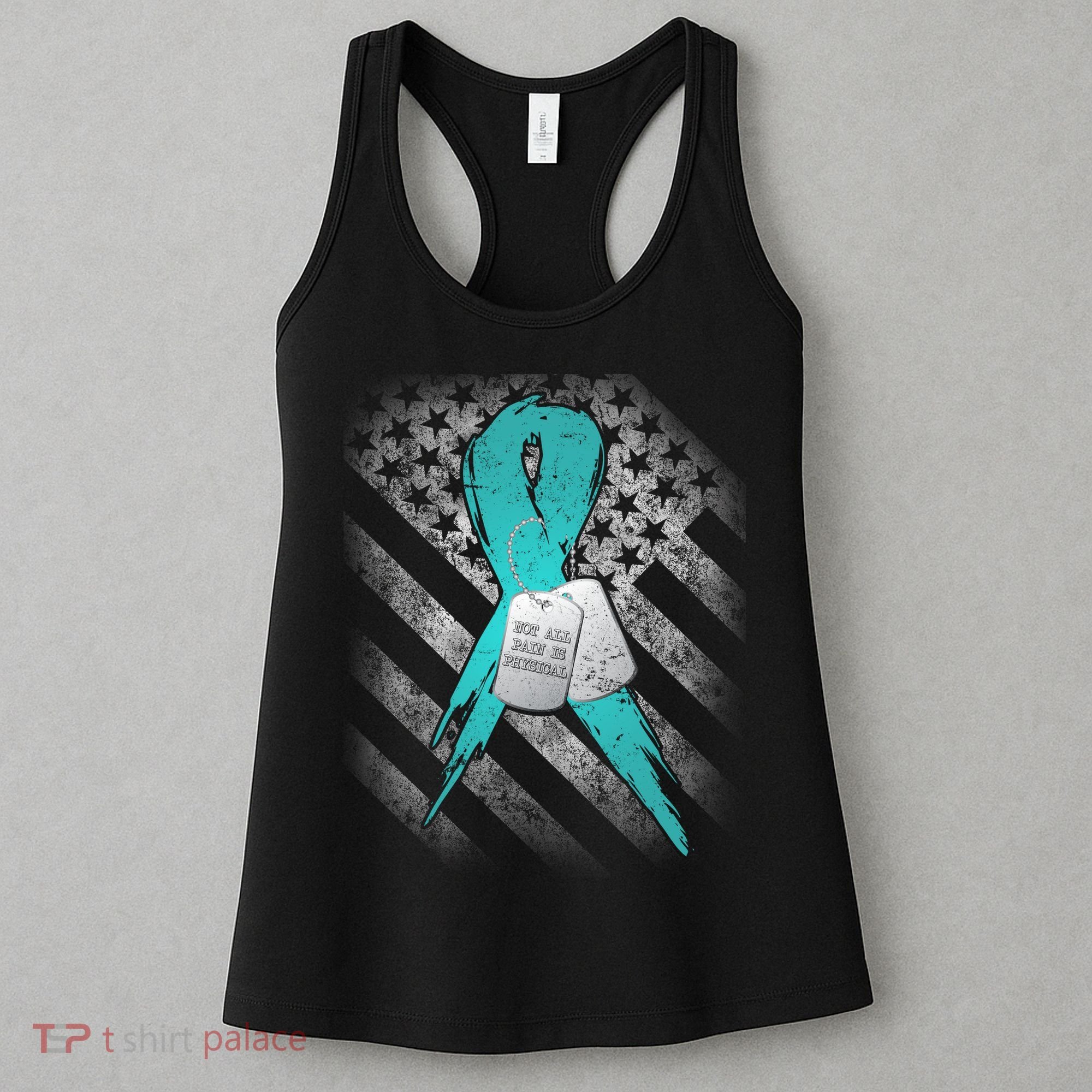 Not All Pain is Physical PTSD Awareness Women's Tank Top