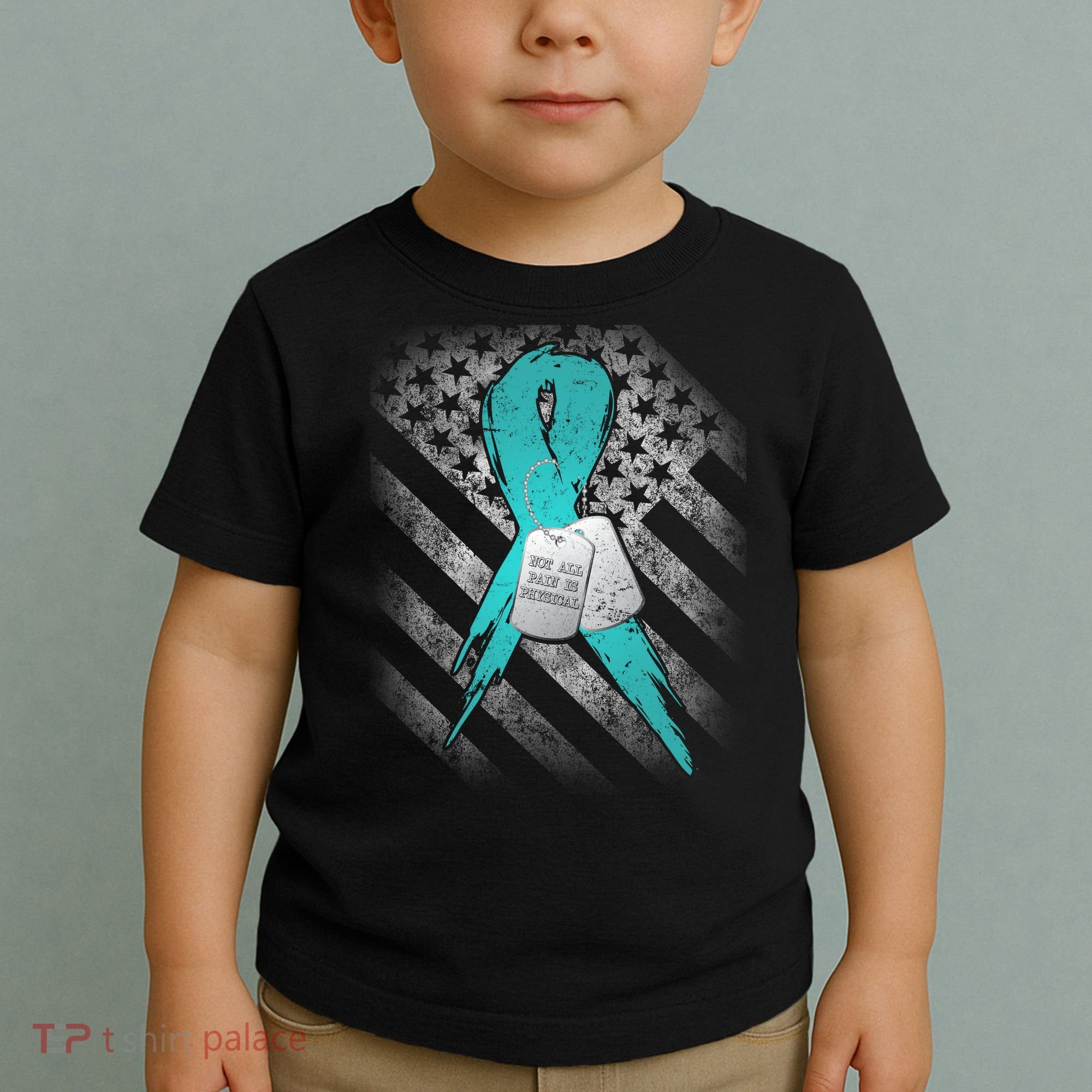 Not All Pain is Physical PTSD Awareness Toddler T-Shirt