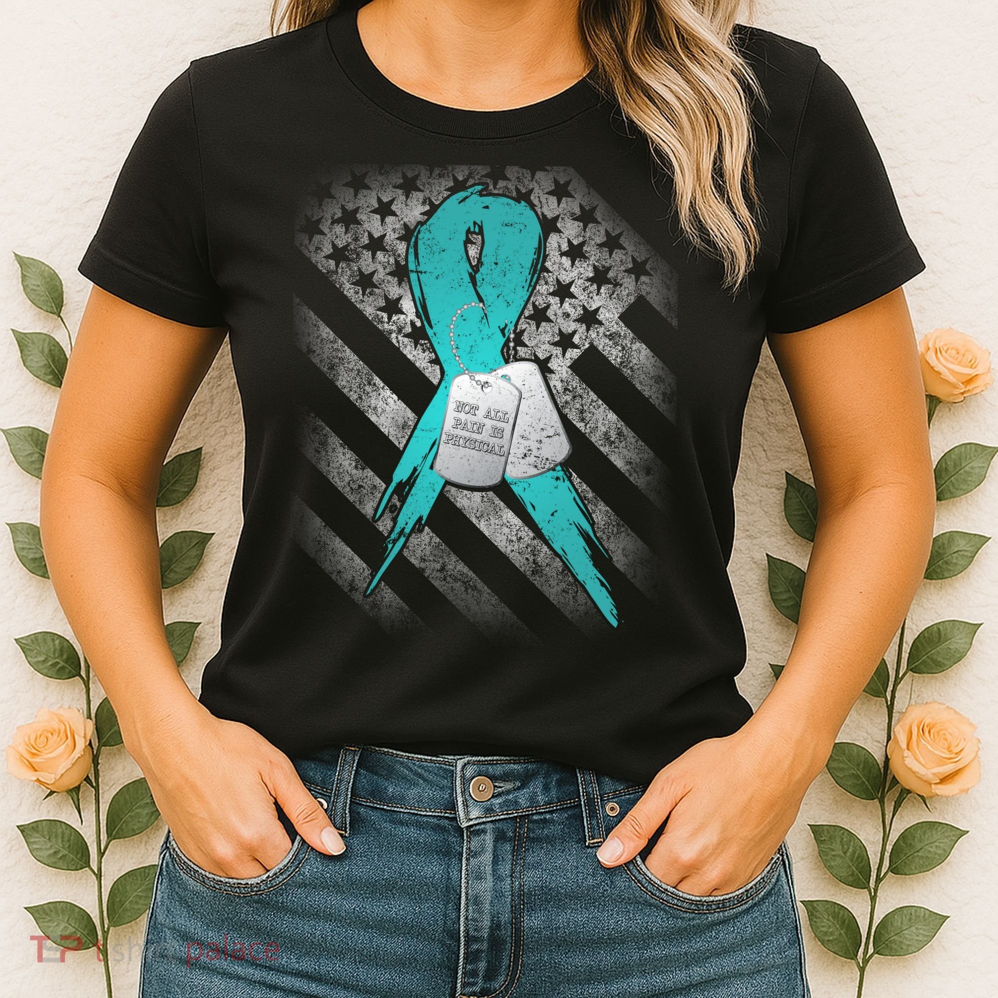 Not All Pain is Physical PTSD Awareness Women's T-Shirt