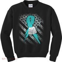 Not All Pain is Physical PTSD Awareness Kids Sweatshirt thumb 0