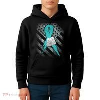 Not All Pain is Physical PTSD Awareness Kids Hoodie thumb 4