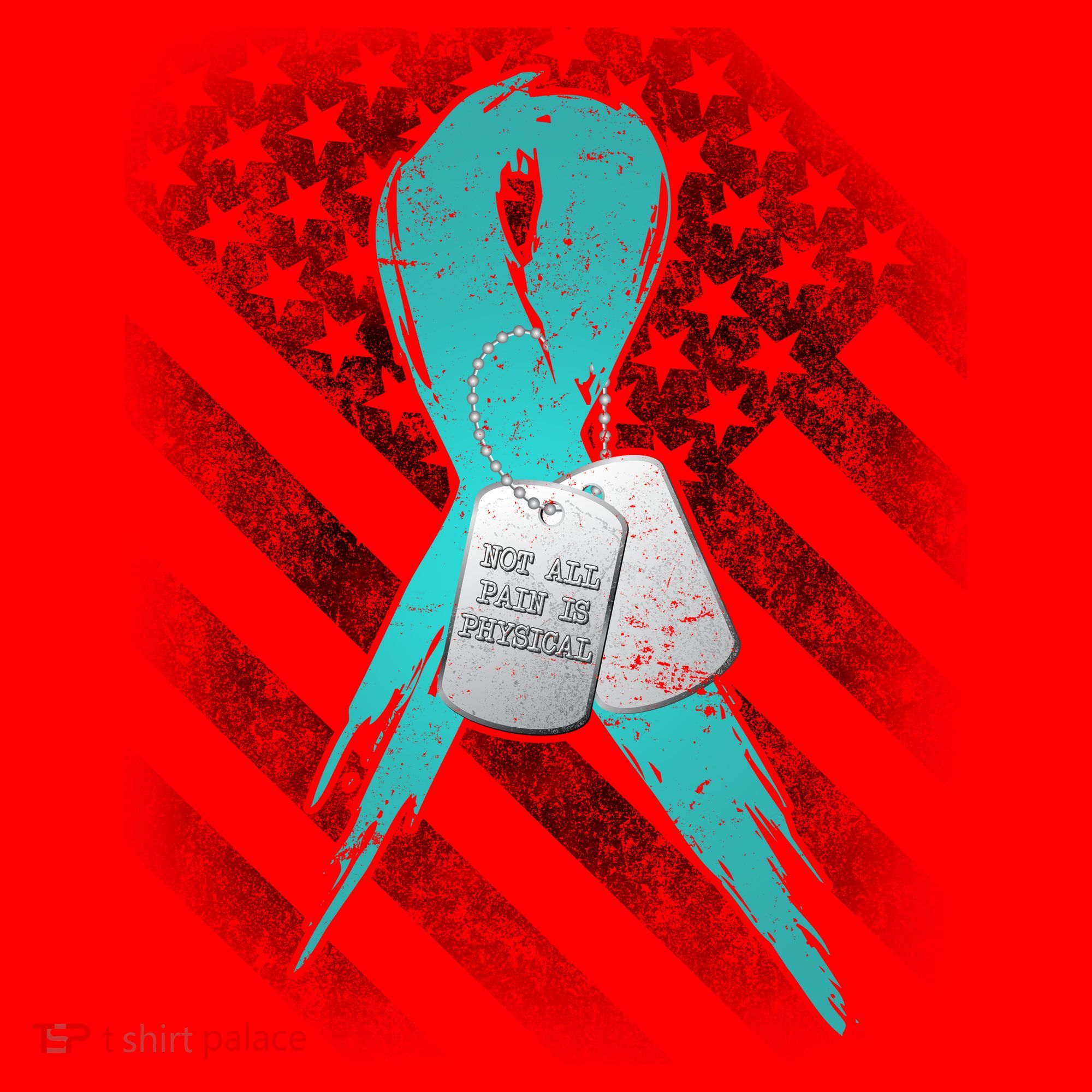 Not All Pain is Physical PTSD Awareness Santa Hat