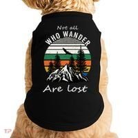 Not All Who Wander Are Lost Doggie Tank thumb 0
