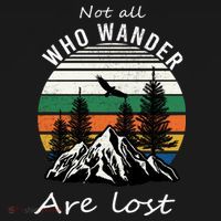 Not All Who Wander Are Lost Bucket Hat thumb 4