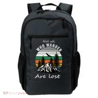 Not All Who Wander Are Lost Backpack thumb 0