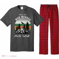 Not All Who Wander Are Lost Pajama Set thumb 0