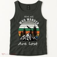Not All Who Wander Are Lost Tank Top thumb 2