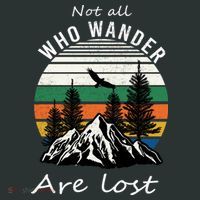 Not All Who Wander Are Lost Tank Top thumb 6