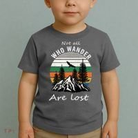 Not All Who Wander Are Lost Toddler T-Shirt thumb 2