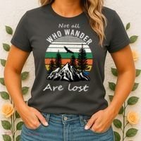 Not All Who Wander Are Lost Women's T-Shirt thumb 2