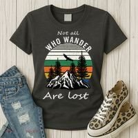 Not All Who Wander Are Lost Women's T-Shirt thumb 3