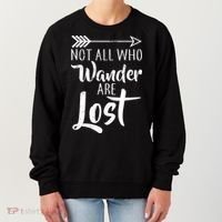 Not All Who Wander Are Lost Hiking Women's Sweatshirt thumb 0