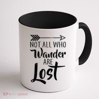 Not All Who Wander Are Lost Hiking Coffee Mug thumb 1