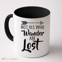 Not All Who Wander Are Lost Hiking Coffee Mug thumb 0