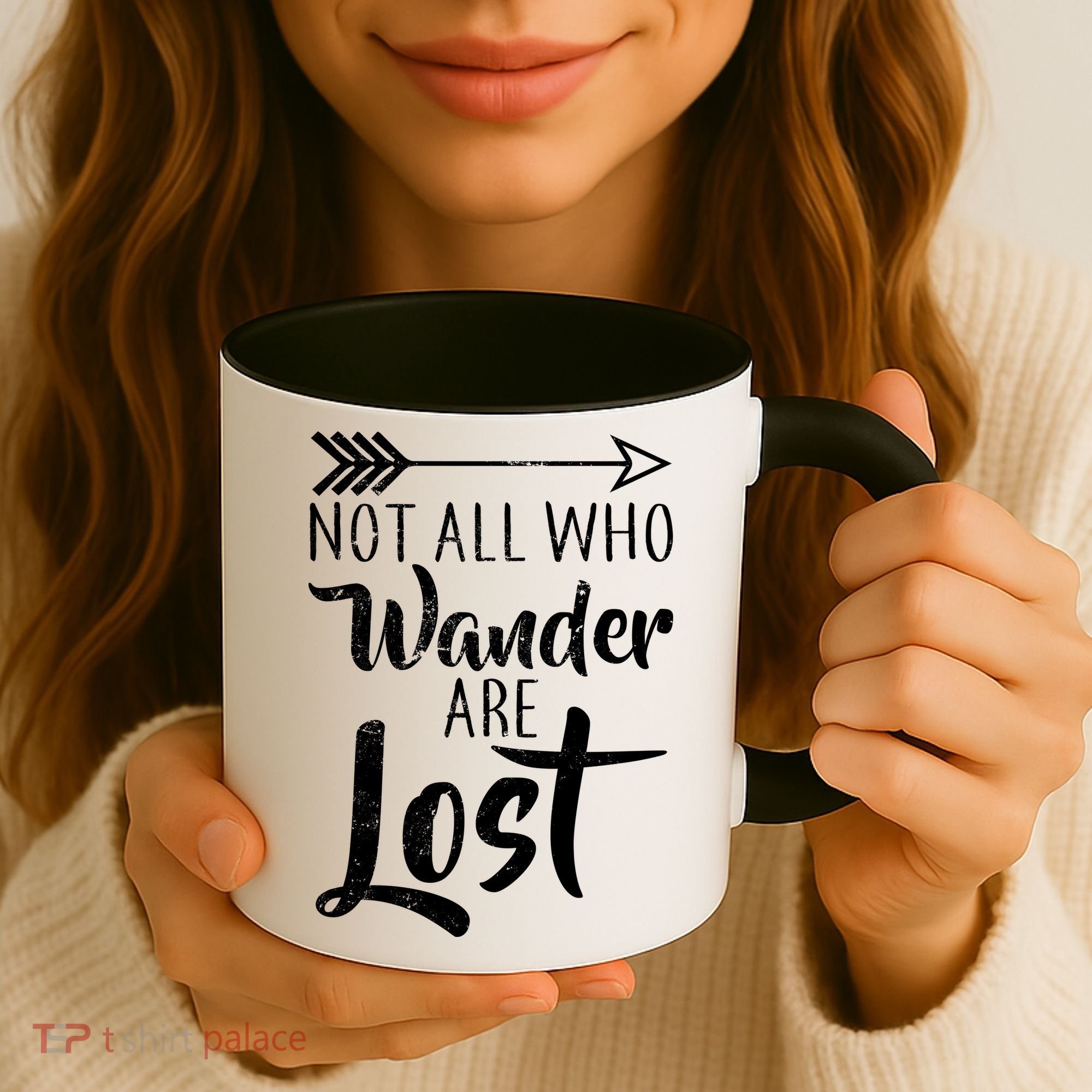 Not All Who Wander Are Lost Hiking Coffee Mug