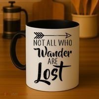Not All Who Wander Are Lost Hiking Coffee Mug thumb 4