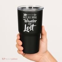 Not All Who Wander Are Lost Hiking Tumbler thumb 2