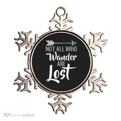 Not All Who Wander Are Lost Hiking Ornament