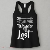 Not All Who Wander Are Lost Hiking Women's Tank Top thumb 3