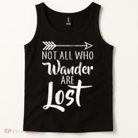 Not All Who Wander Are Lost Hiking Tank Top thumb 2