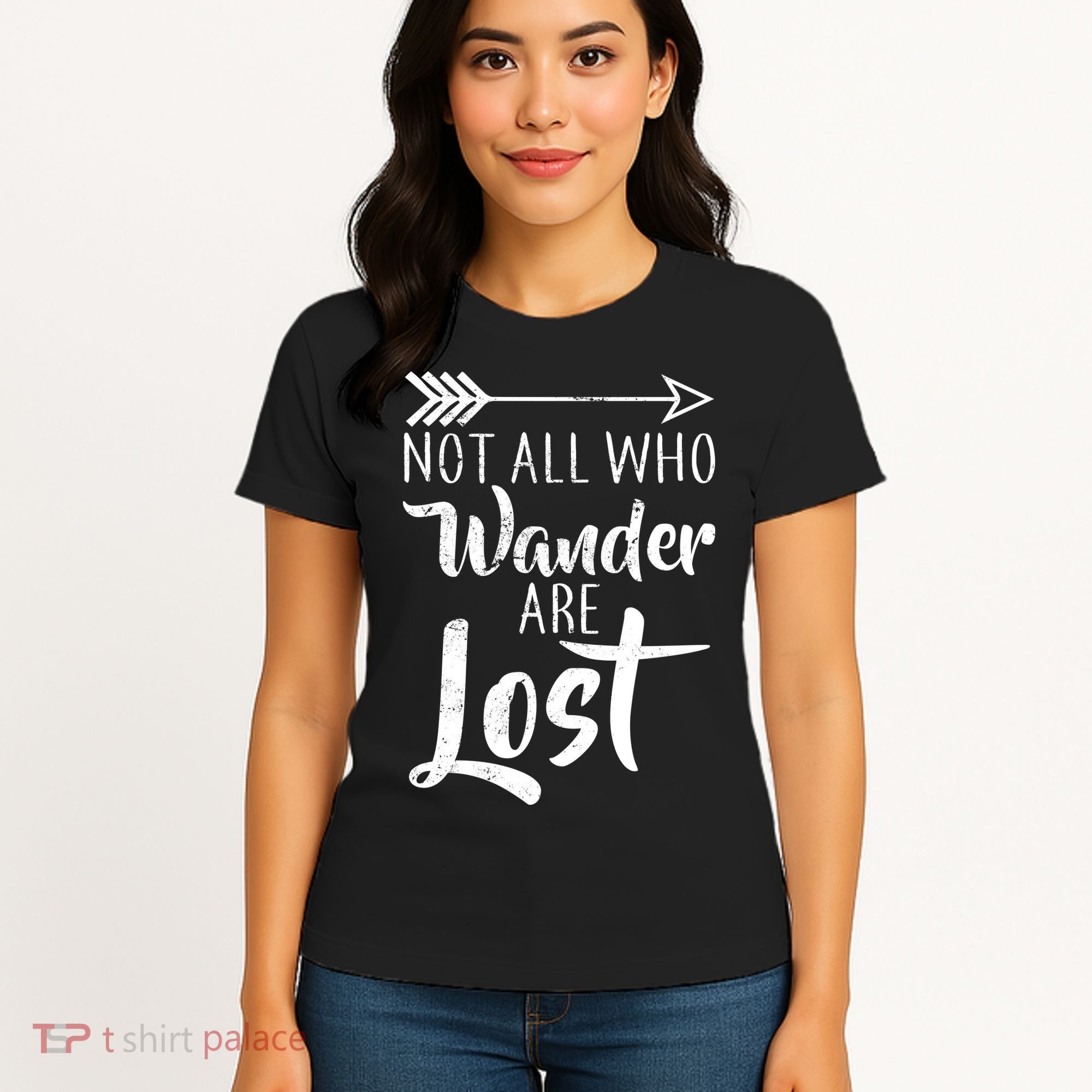 Not All Who Wander Are Lost Hiking Women's T-Shirt