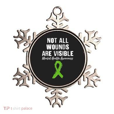 Not All Wounds Are Visible Mental Health Awareness Ornament