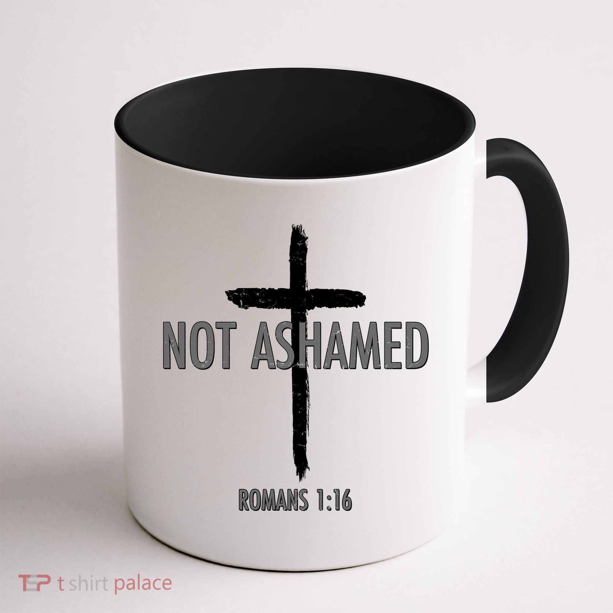 Not Ashamed Romans 1:16 Coffee Mug
