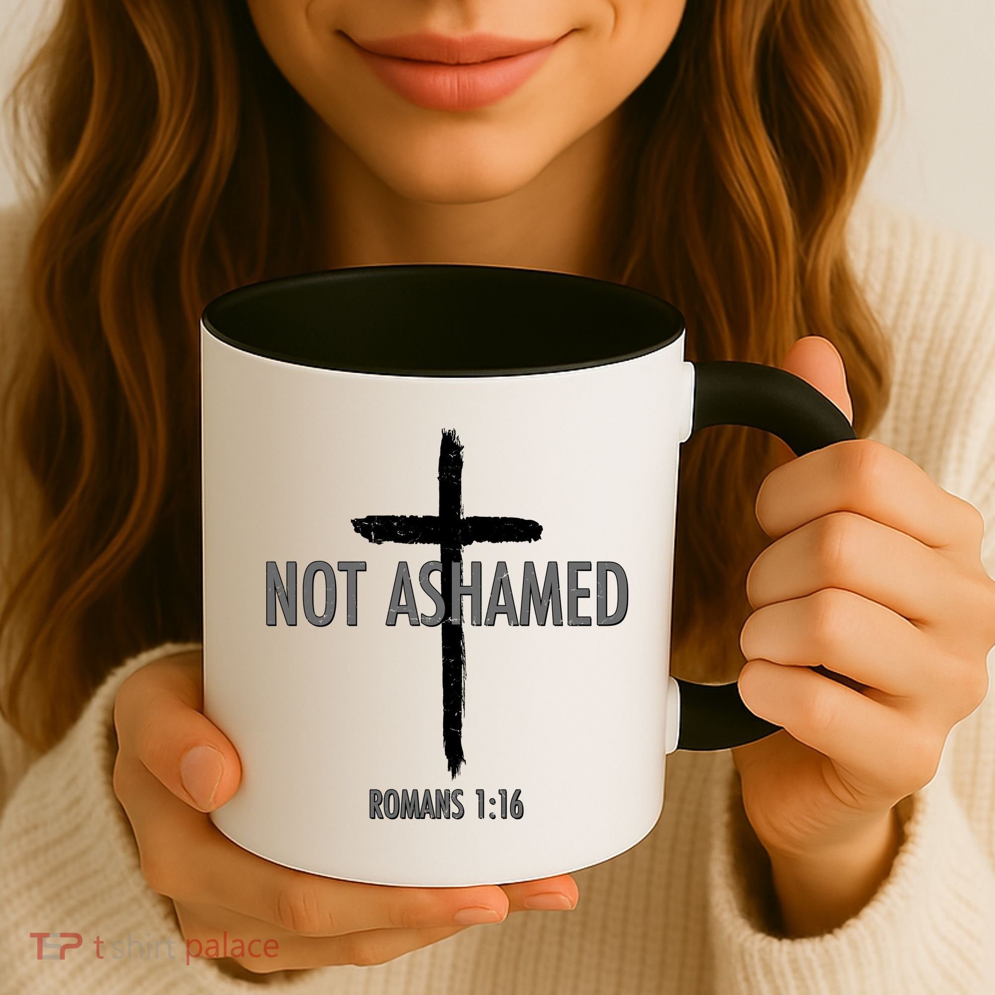 Not Ashamed Romans 1:16 Coffee Mug