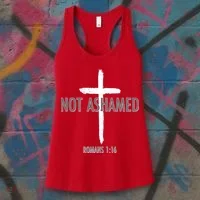 Not Ashamed Romans 1:16 Women's Tank Top thumb 3