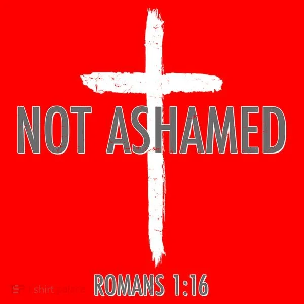 Not Ashamed Romans 1:16 Women's Long Sleeve Shirt