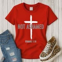 Not Ashamed Romans 1:16 Women's T-Shirt thumb 3