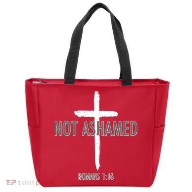 Not Ashamed Romans 1:16 Tote Bag