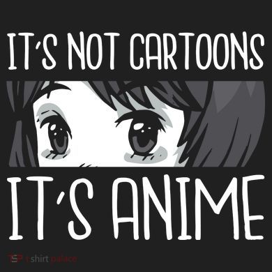 Not Cartoons It's Anime Women's Cooling Performance Crew T-Shirt