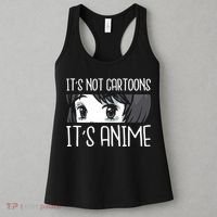 Not Cartoons It's Anime Women's Tank Top thumb 3