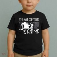 Not Cartoons It's Anime Toddler T-Shirt thumb 2
