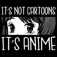 Not Cartoons It's Anime Kids Sweatshirt thumb 2