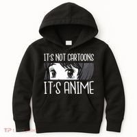 Not Cartoons It's Anime Kids Hoodie thumb 0