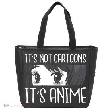 Not Cartoons It's Anime Tote Bag